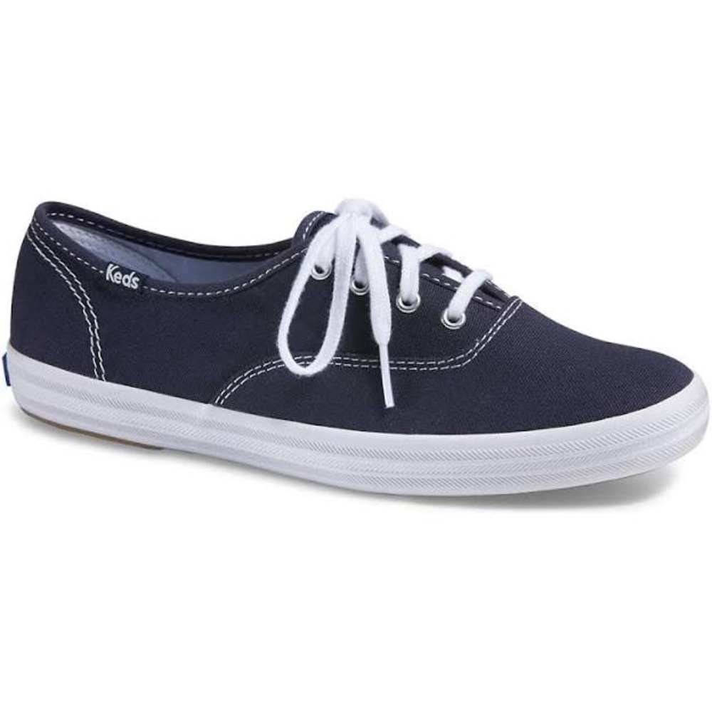 Classic Canvas Champion Keds Navy Blue Lace Up